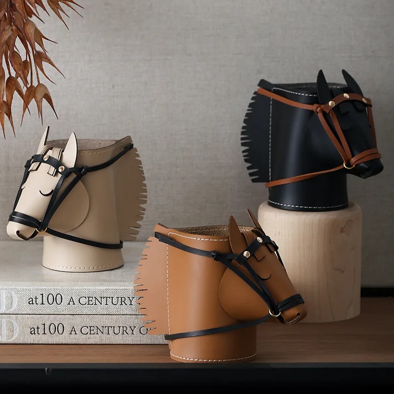 Luxury Leather Horse-head Stor - Luxury Skincare Accessories review and price