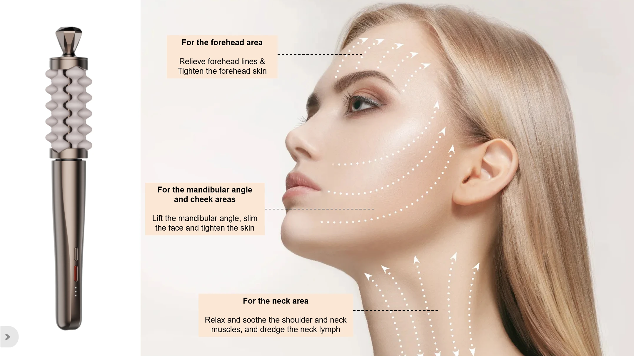 New Luxury Facial Massage Wand - Luxury Skincare Accessories review and price