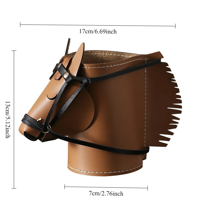 Luxury Leather Horse-head Stor - Luxury Skincare Accessories review and price