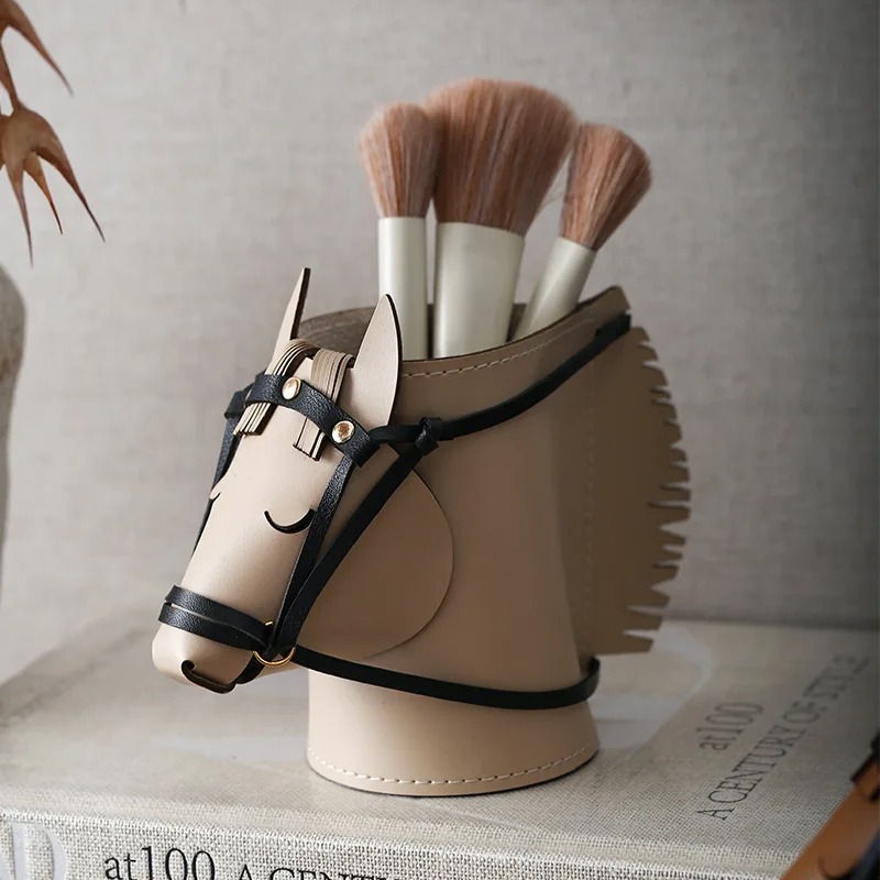 Luxury Leather Horse-head Stor - Luxury Skincare Accessories review and price