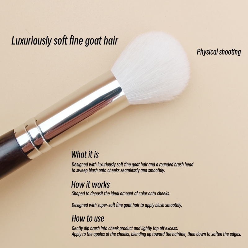 Blush Makeup Brush Powder Natu - Luxury Skincare Accessories review and price